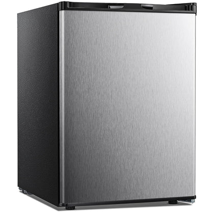 Kismile Upright Freezer,3.0 Cu.ft Mini Freezer with Reversible Single Door