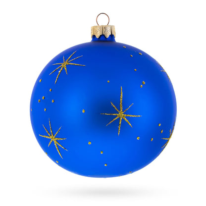 Sacred Holy Family Glass Ball Christmas Ornament 4 Inches