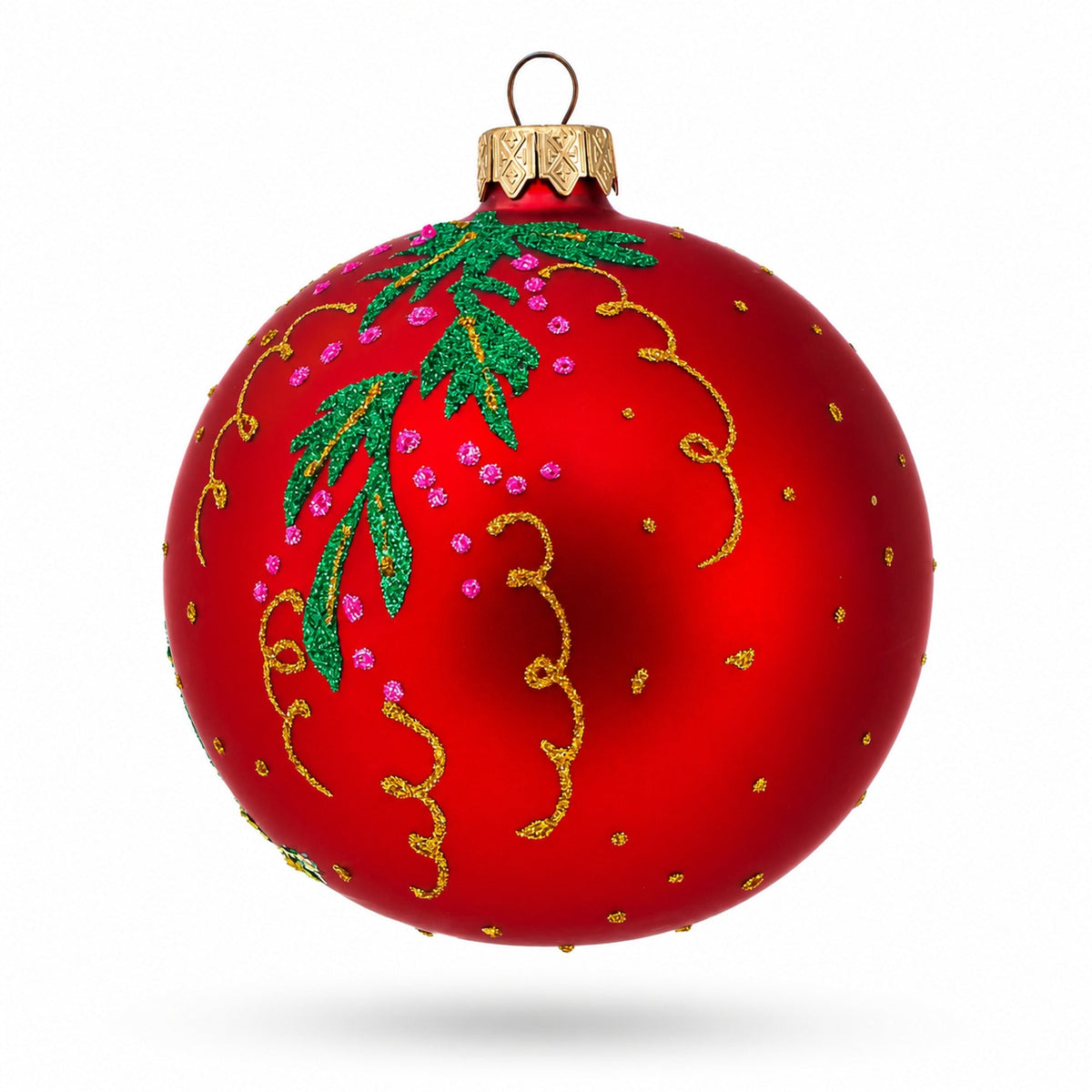 Pony Horse Decorating Tree Glass Ball Christmas Ornament 4 Inches