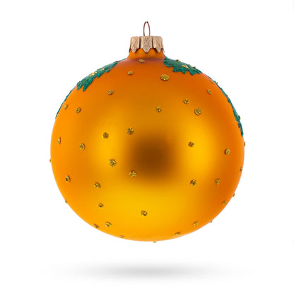 Serene Horse in the Forest Glass Ball Christmas Ornament 4 Inches