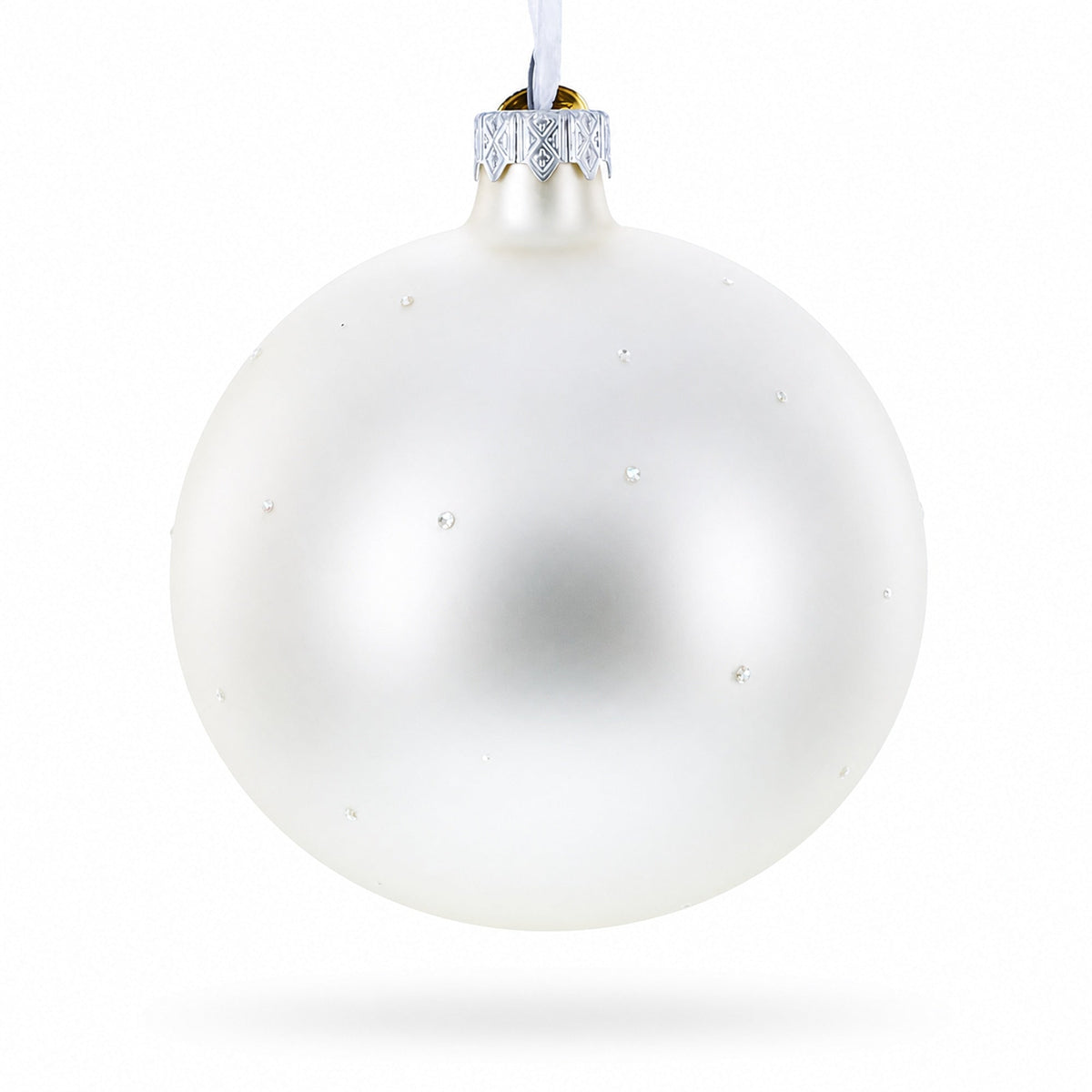 Compassionate Nurse or Doctor on Glass Ball Christmas Ornament 4 Inches