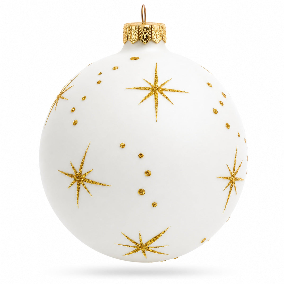 Celebrating Togetherness 'Our First Christmas' Glass Ball Ornament 4 Inches
