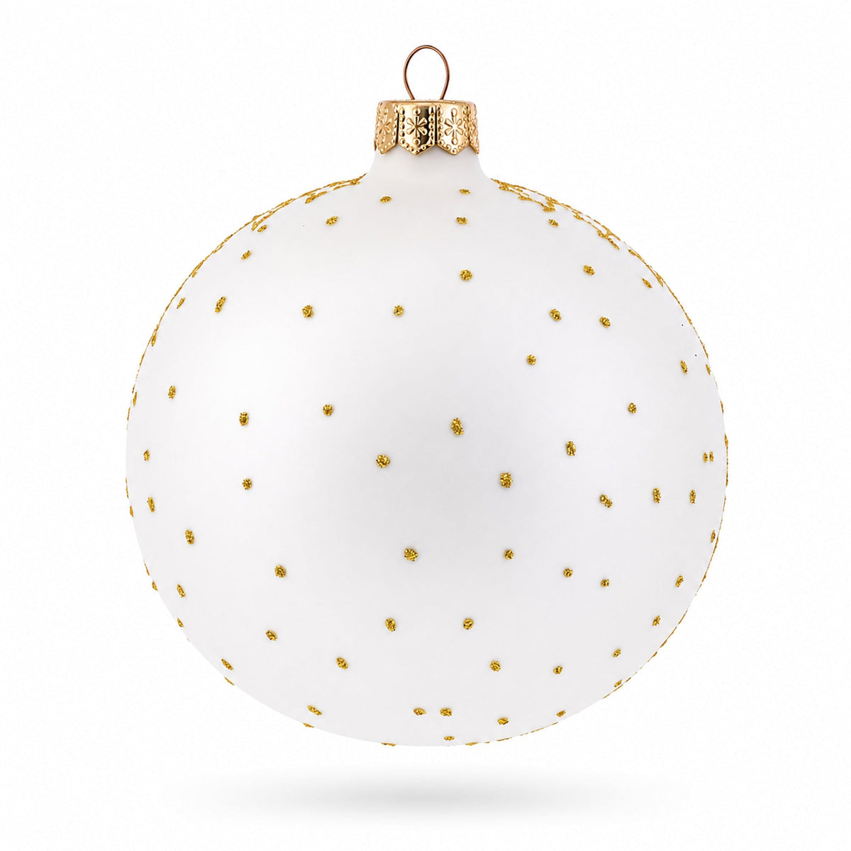 Happy Choo-choo Train Glass Ball Christmas Ornament 4 Inches