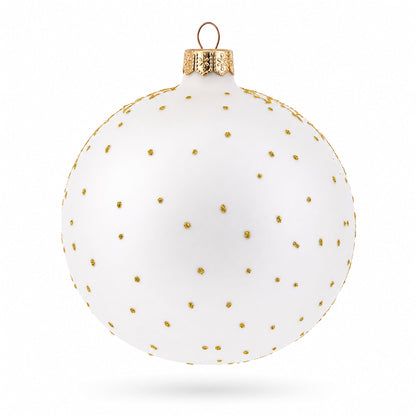 Happy Choo-choo Train Glass Ball Christmas Ornament 4 Inches