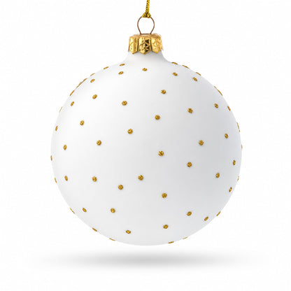 Trumpet and Drum Music Instruments Glass Ball Christmas Ornament 4 Inches