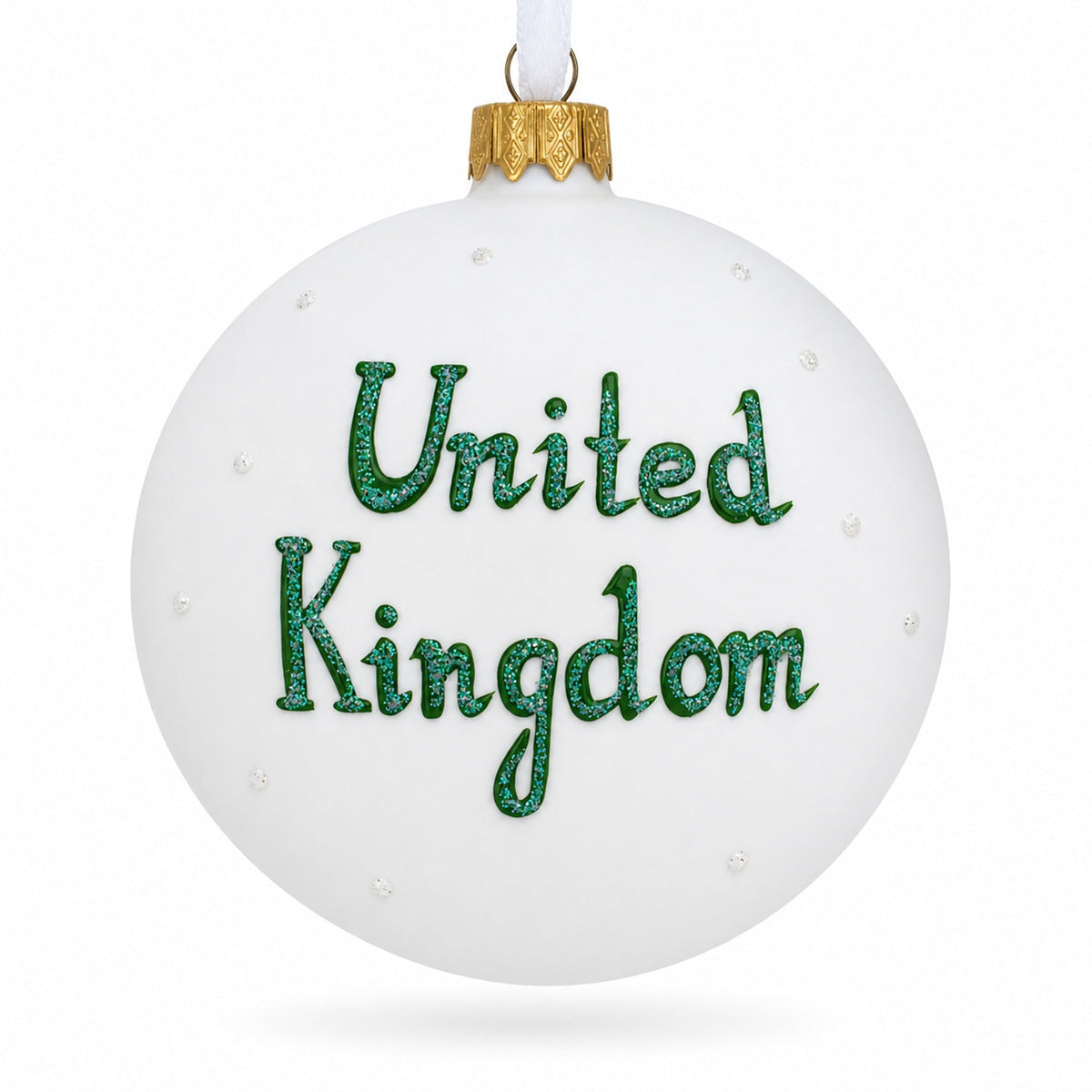 Big Ben, London, United Kingdom Glass Ball Christmas Ornament 3.25 Inches
