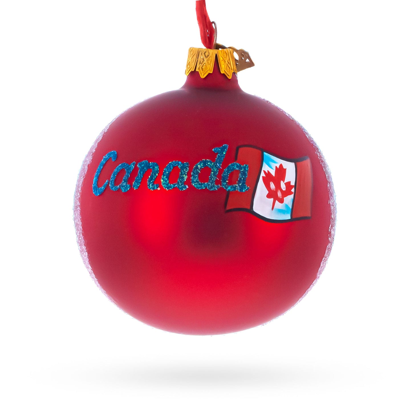 CN Tower, Toronto, Canada Glass Ball Christmas Ornament 3.25 Inches