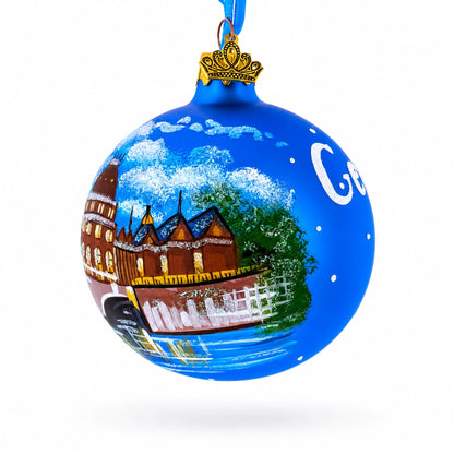 Berlin, Germany Glass Ball Christmas Ornament 3.25 Inches
