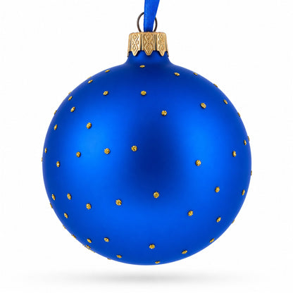 Veterinarian with Puppy Glass Ball Christmas Ornament 3.25 Inches