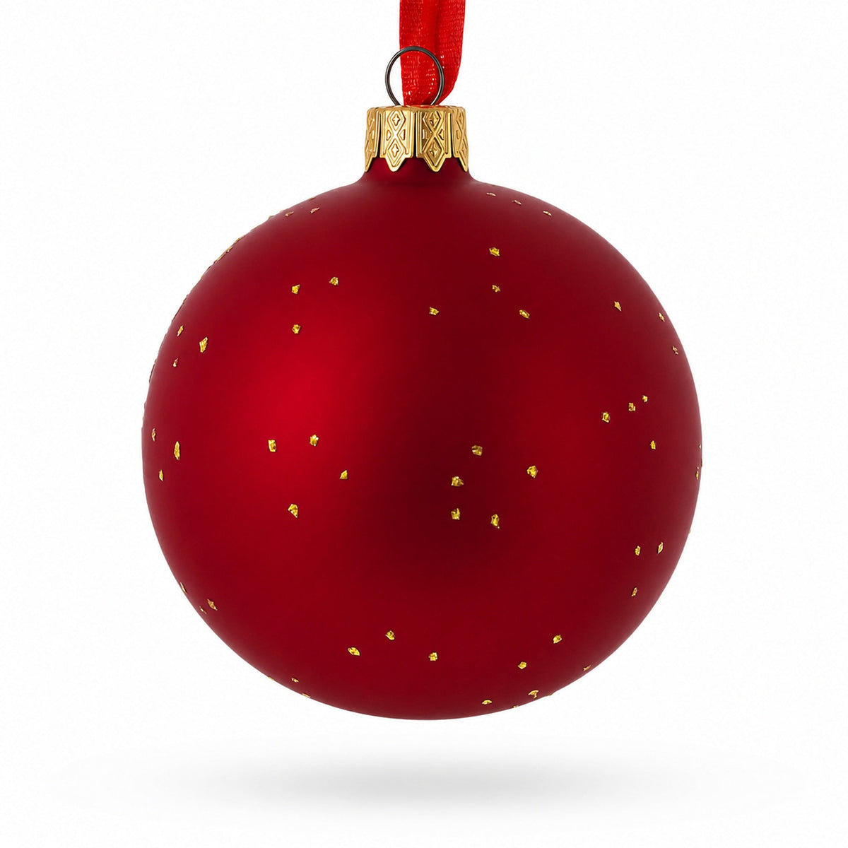 Culinary Artist Chief Handcrafted Glass Ball Christmas Ornament 3.25 Inches