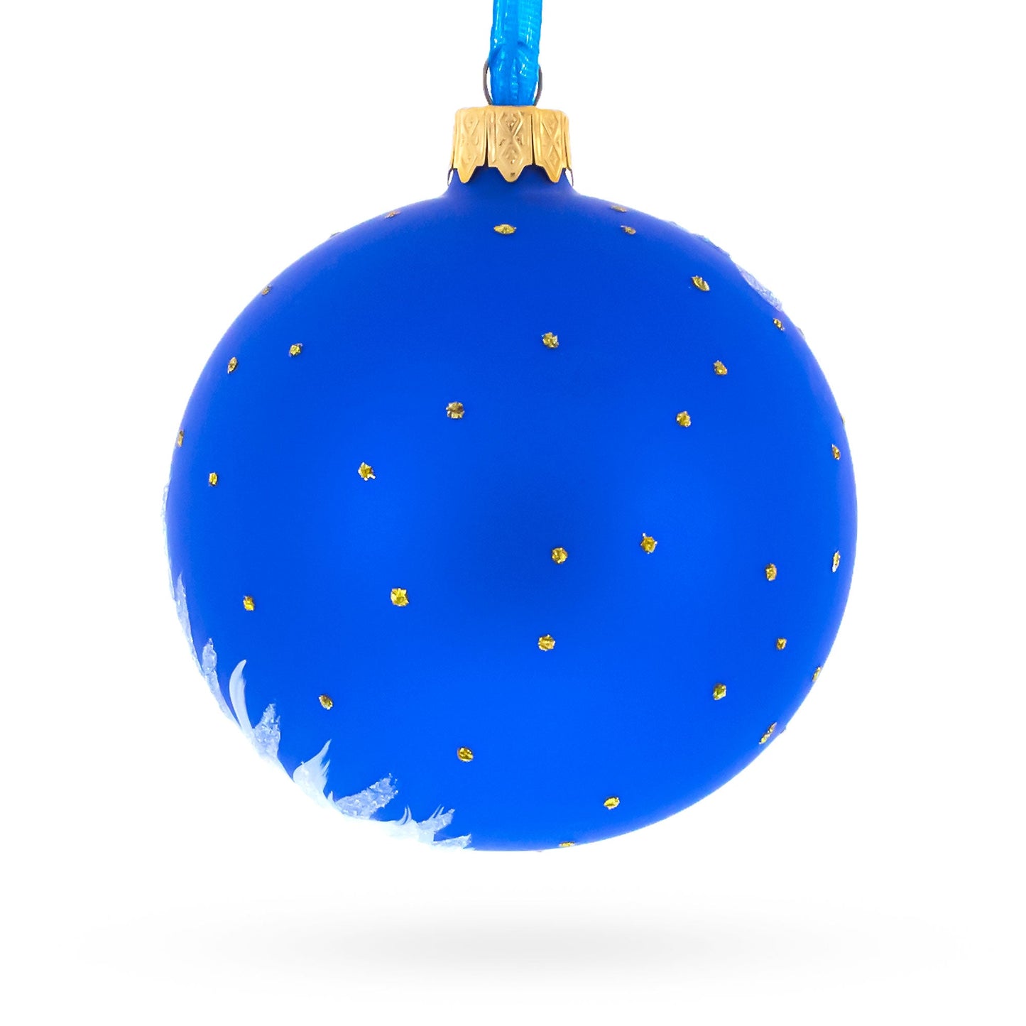 Housekeeper (Maid) Glass Ball Christmas Ornament 3.25 Inches
