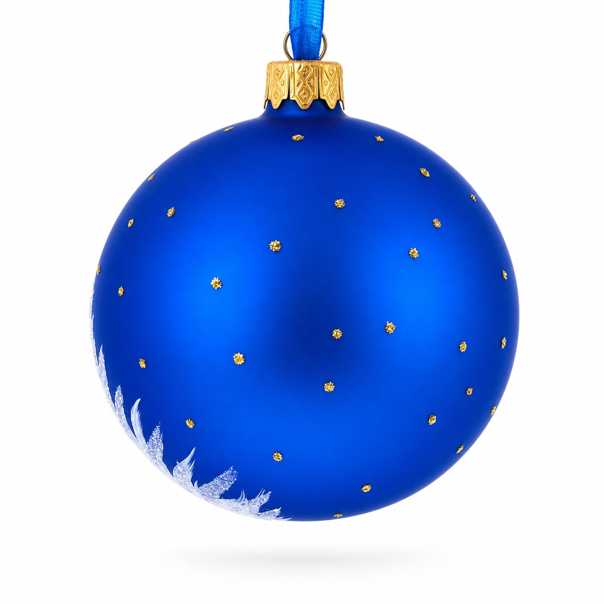Housekeeper (Maid) Glass Ball Christmas Ornament 3.25 Inches