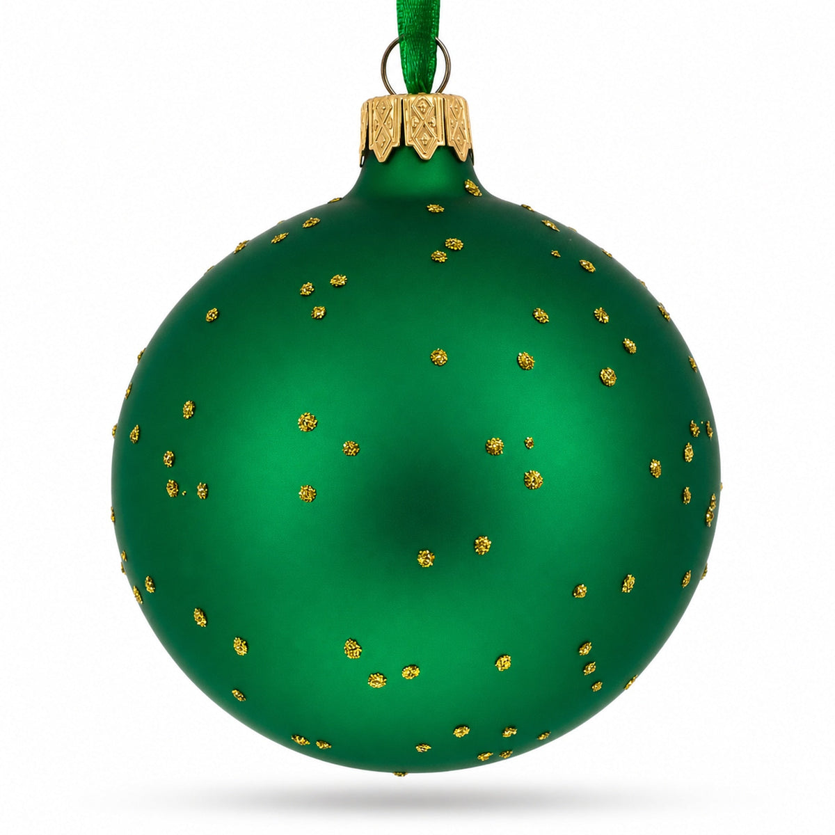 Hiking & Camping Glass Ball Christmas Ornament 3.25 Inches