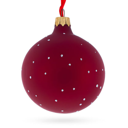 Physical Therapist Glass Ball Christmas Ornament 3.25 Inches