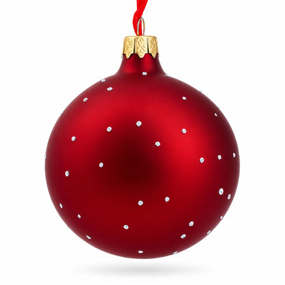 Physical Therapist Glass Ball Christmas Ornament 3.25 Inches