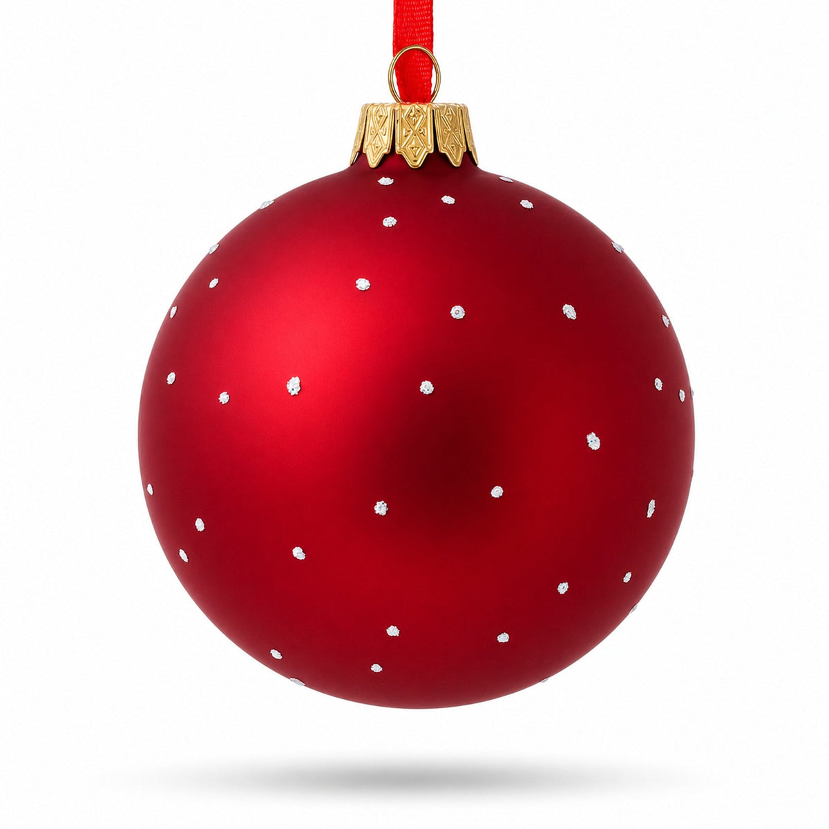 Veterinarian Technician Glass Ball Christmas Ornament 3.25 Inches