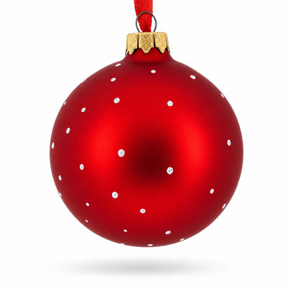 Car Mechanic Glass Ball Christmas Ornament 3.25 Inches