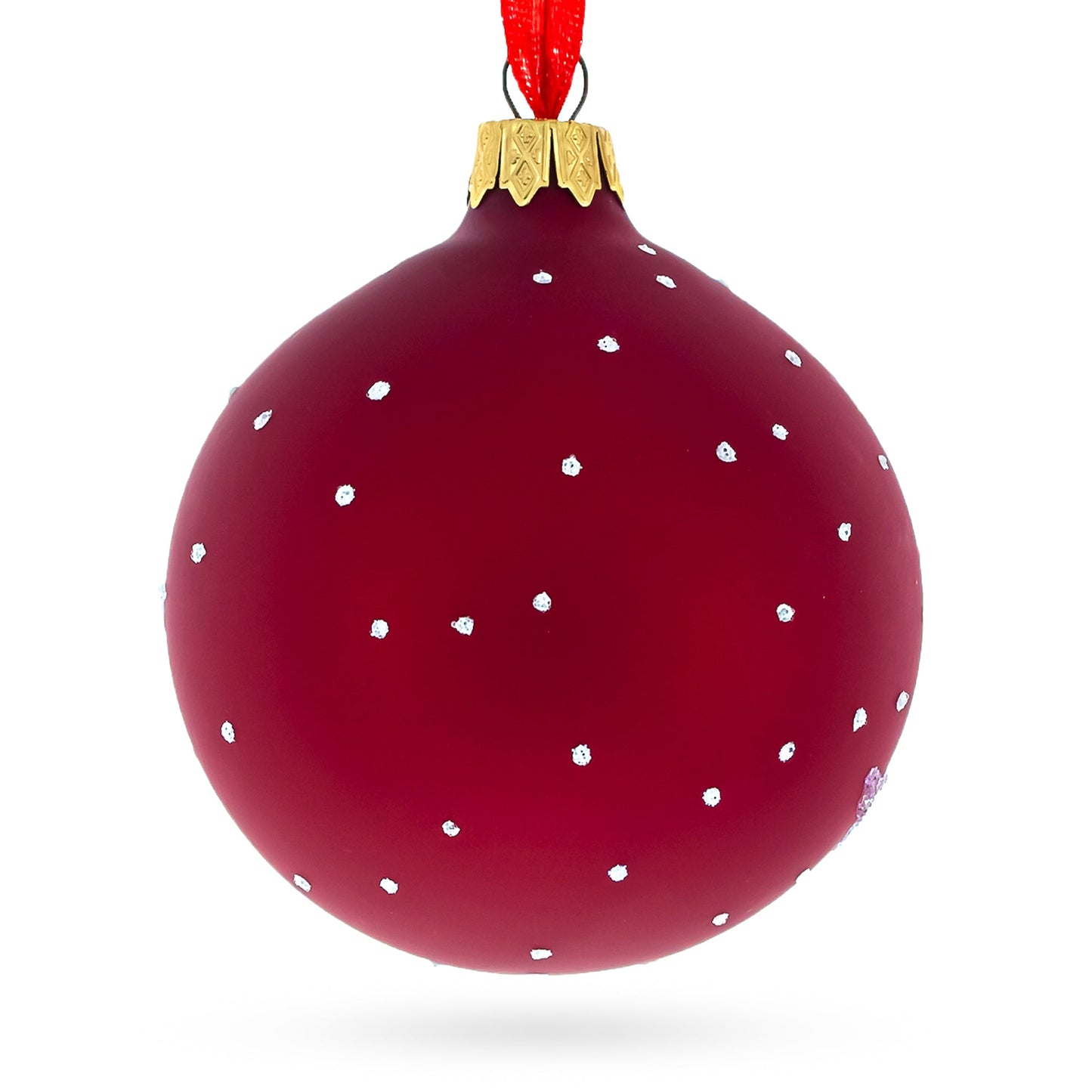 Chiropractor Glass Ball Christmas Ornament 3.25 Inches