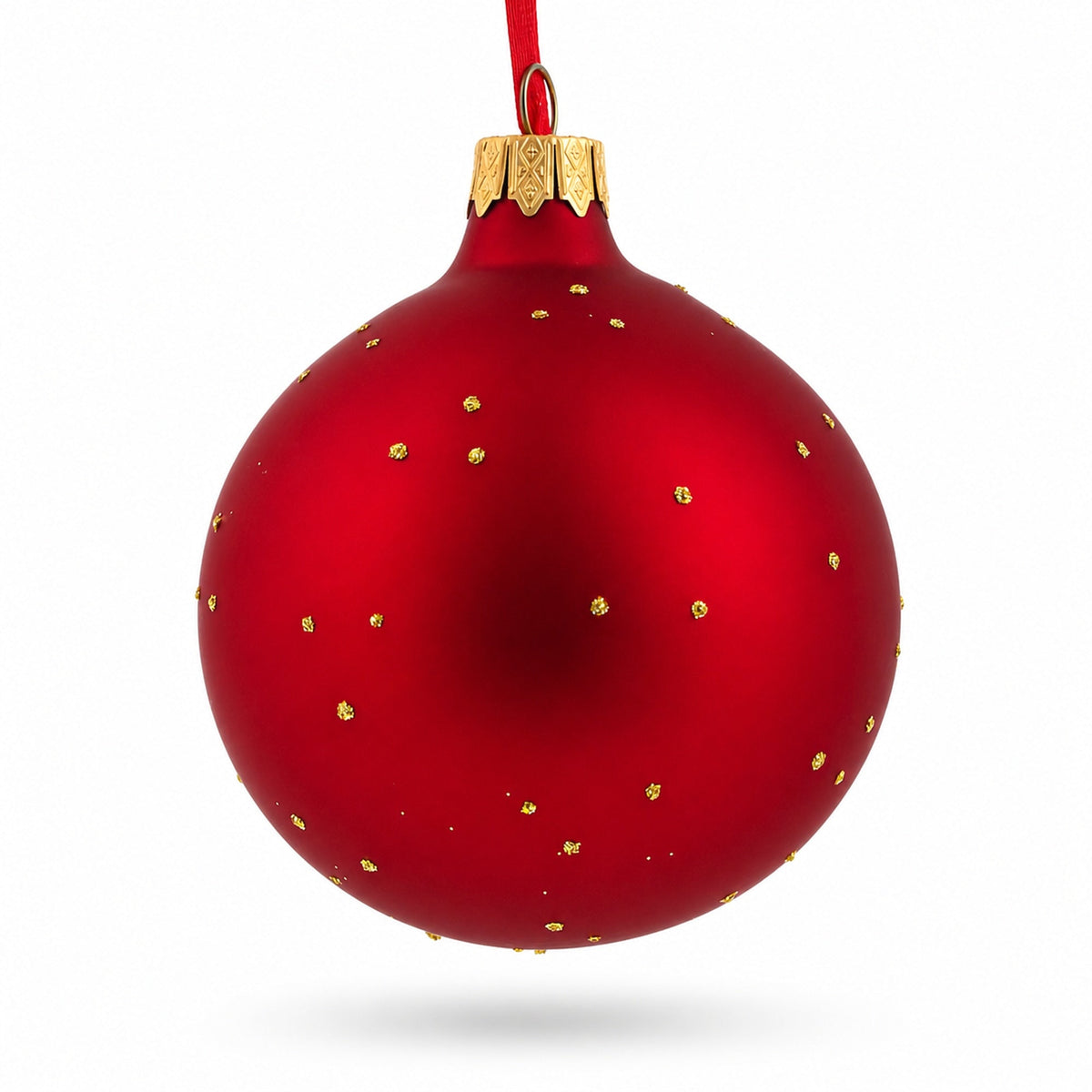 Boss Glass Ball Christmas Ornament 3.25 Inches