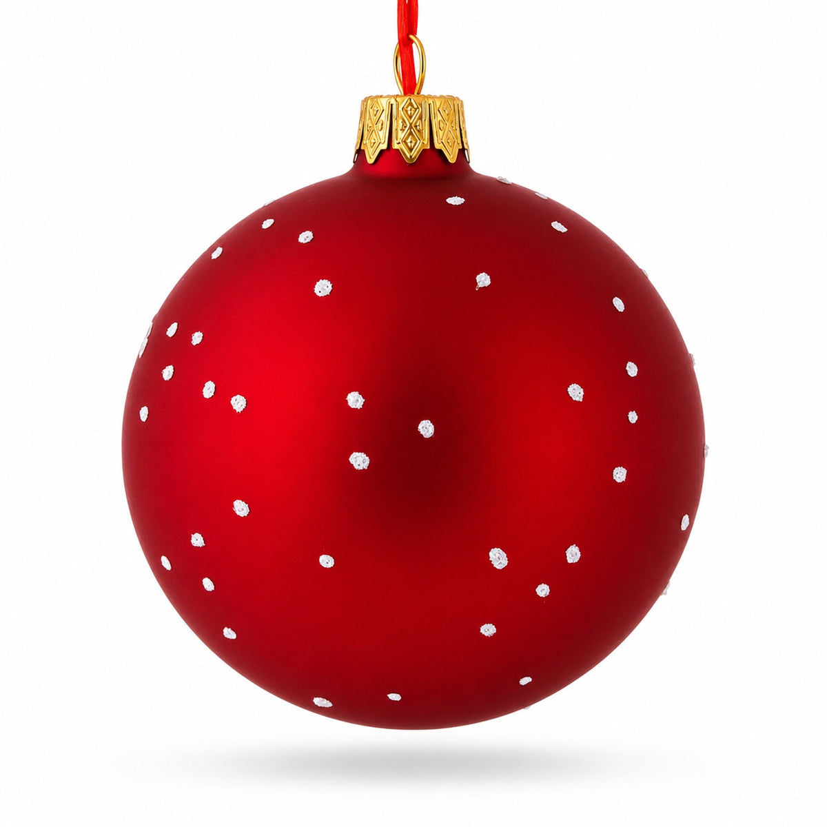 Cashier Glass Ball Christmas Ornament 3.25 Inches