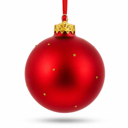 Coffee Lover Glass Ball Christmas Ornament 3.25 Inches
