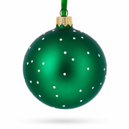 Casino Roulette Table Glass Ball Christmas Ornament 3.25 Inches