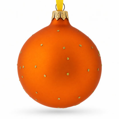 Gerbera Daisies Glass Ball Christmas Ornament 3.25 Inches