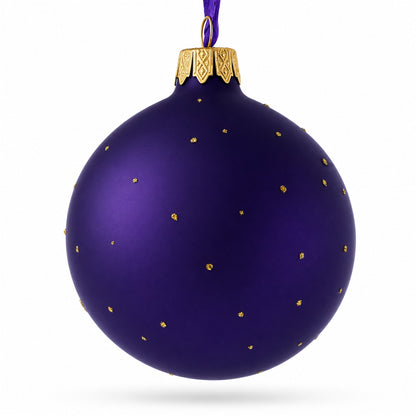 Kitten with Yarn Balls Glass Christmas Ornament 3.25 Inches