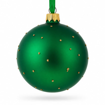Pink Flamingos Glass Christmas Ornament 3.25 Inches