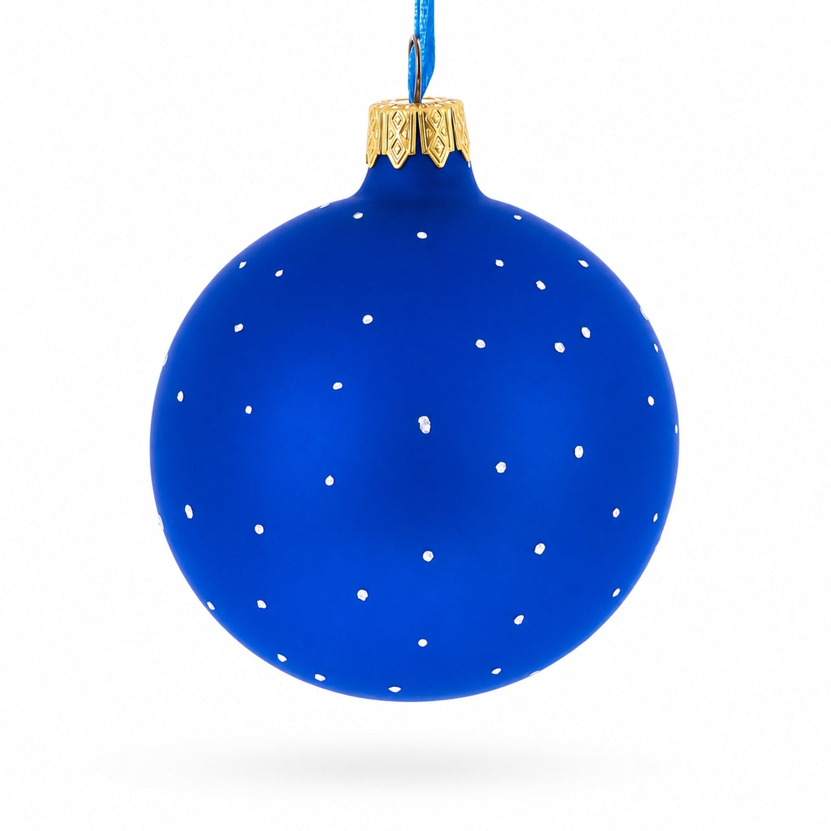 Red Cardinals by Lantern Glass Ball Christmas Ornament 3.25 Inches