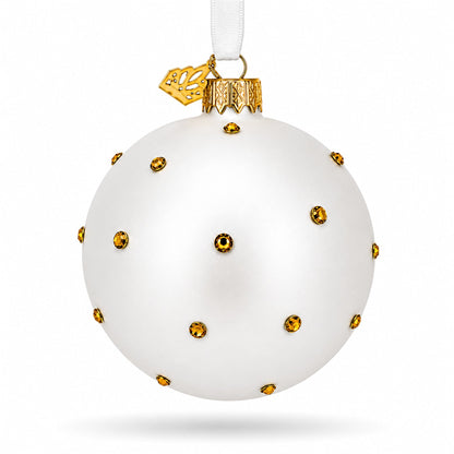 1887 'Sunflowers' by Vincent Van Gogh Glass Ball Christmas Ornament 4 Inches