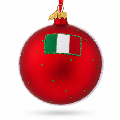 Venetia, Italy Glass Ball Christmas Ornament 4 Inches