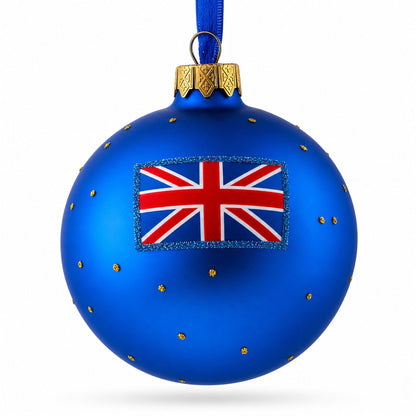 London Eye, United Kingdom Glass Christmas Ornament 3.25 Inches