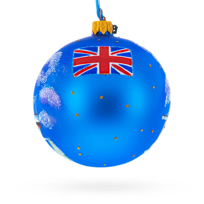 Tower Bridge, London, United Kingdom Glass Ornament 4 Inches