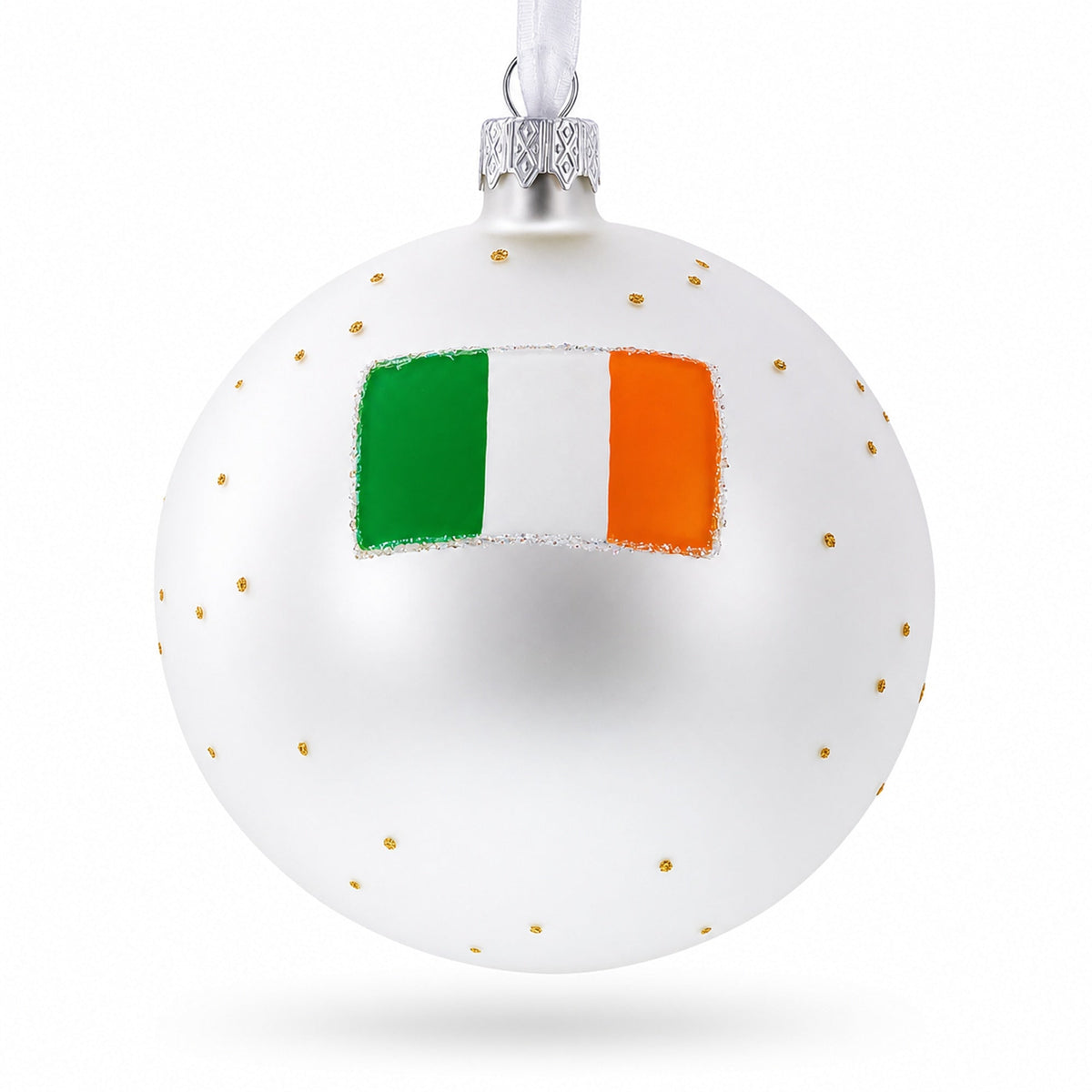 Galway Cathedral, Ireland Glass Ball Christmas Ornament 4 Inches