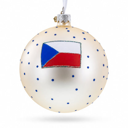 Karluv Most, Prague, Czech Republic Glass Ball Christmas Ornament 4 Inches