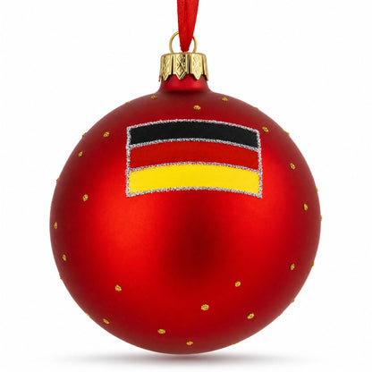Neuschwanstein Castle, Fussen, Germany Glass Ball Christmas Ornament 4 Inches
