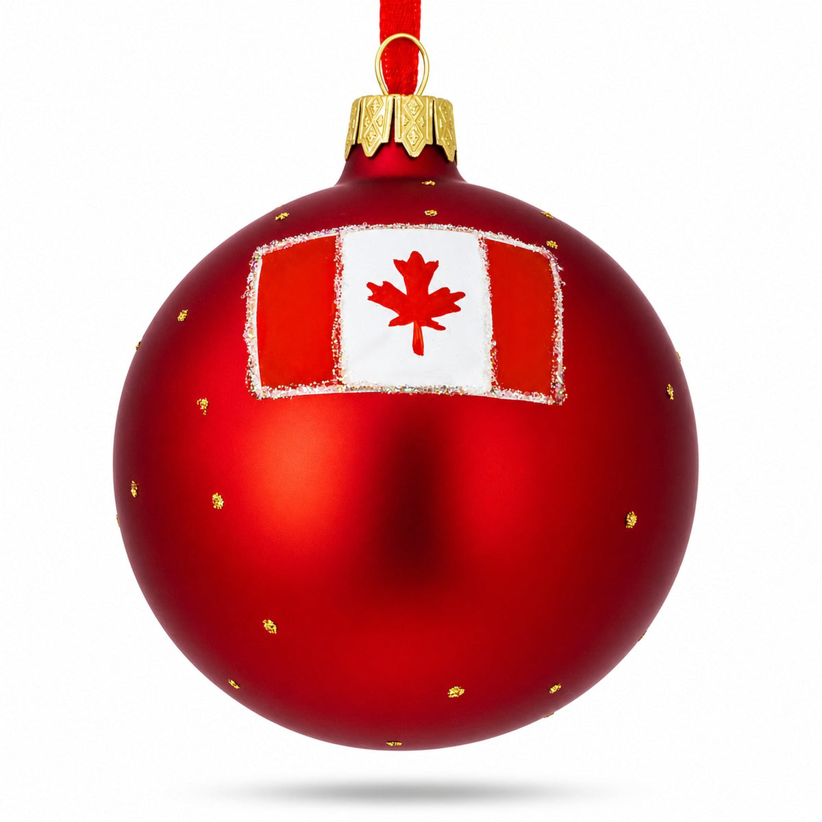 Calgary Tower, Calgary, Canada Glass Ball Christmas Ornament 3.25 Inches