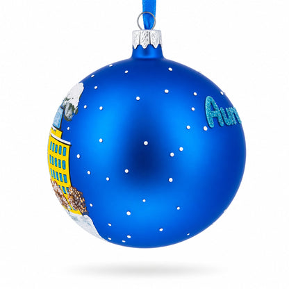 Aurora, Colorado Glass Ball Christmas Ornament 4 Inches