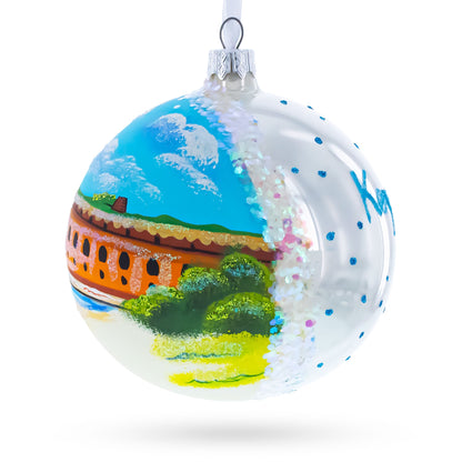 Key West, Florida Glass Ball Christmas Ornament 4 Inches