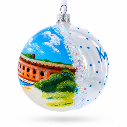 Key West, Florida Glass Ball Christmas Ornament 4 Inches