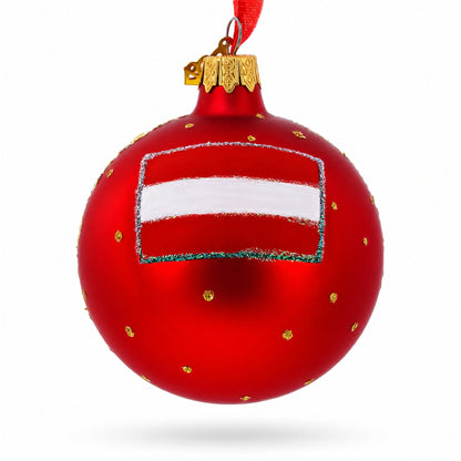 Schonbrunn Palace, Vienna, Austria Glass Ball Christmas Ornament 4 Inches