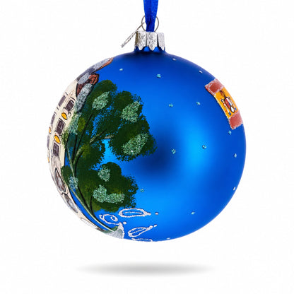 Casa Batllo, Barcelona, Spain Glass Ball Christmas Ornament 4 Inches
