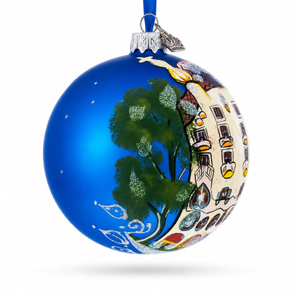 Casa Batllo, Barcelona, Spain Glass Ball Christmas Ornament 4 Inches
