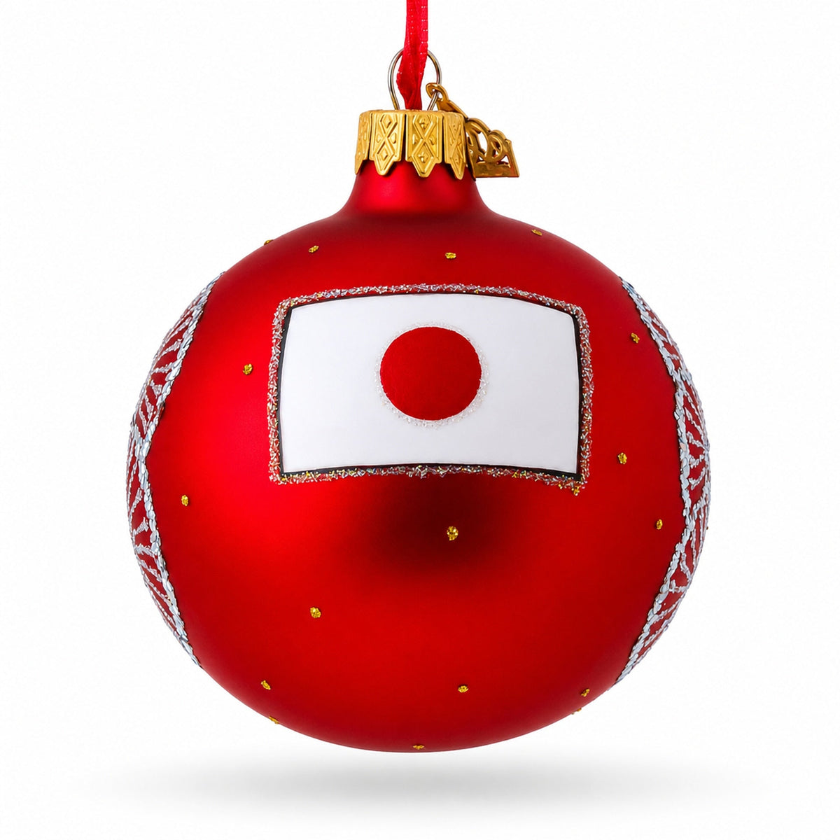 Meiji Jingu Shrine, Tokyo, Japan Glass Ball Christmas Ornament 3.25 Inches