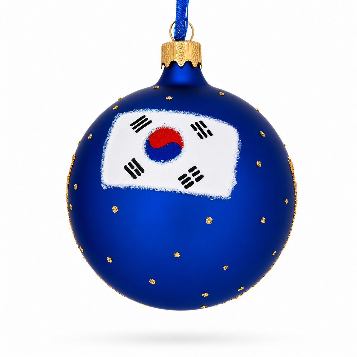 The War Memorial of Korea Glass Ball Christmas Ornament 3.25 Inches