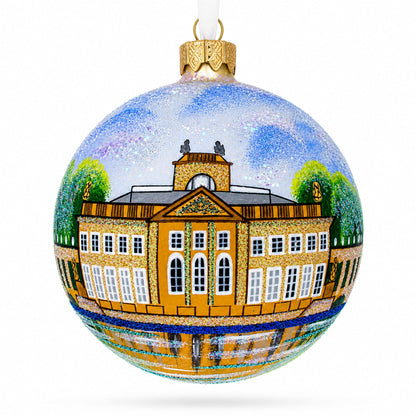 Lazienki Park, Warsaw, Poland Glass Ball Christmas Ornament 4 Inches