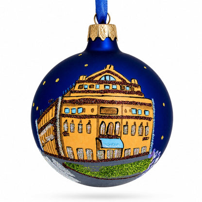 Teatro Colon, Buenos Aires, Argentina Glass Ball Ornament 3.25 Inches