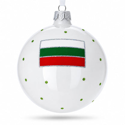 Nevski Cathedral, Sofia, Bulgaria Glass Ball Christmas Ornament 4 Inches