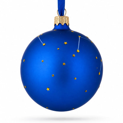 Gemini Zodiac Horoscope Sign Glass Ball Christmas Ornament 3.25 Inches